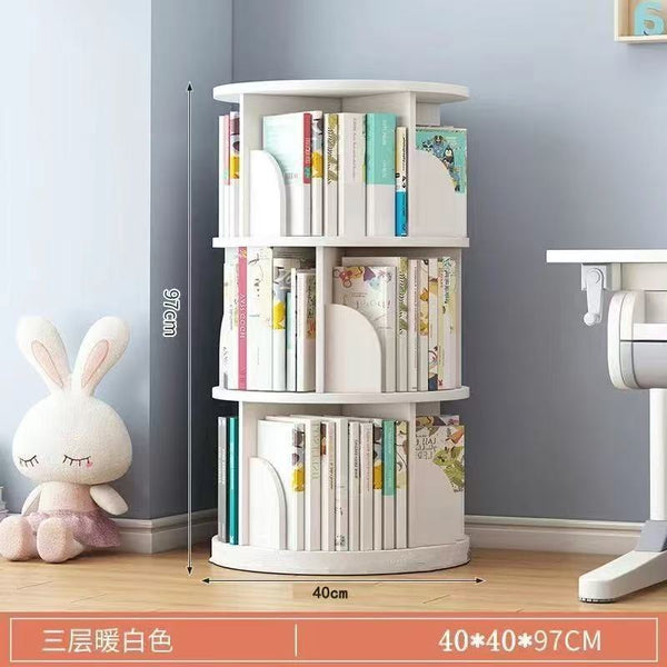 ชั้นหนังสือ 360 องศา 3 ชั้น