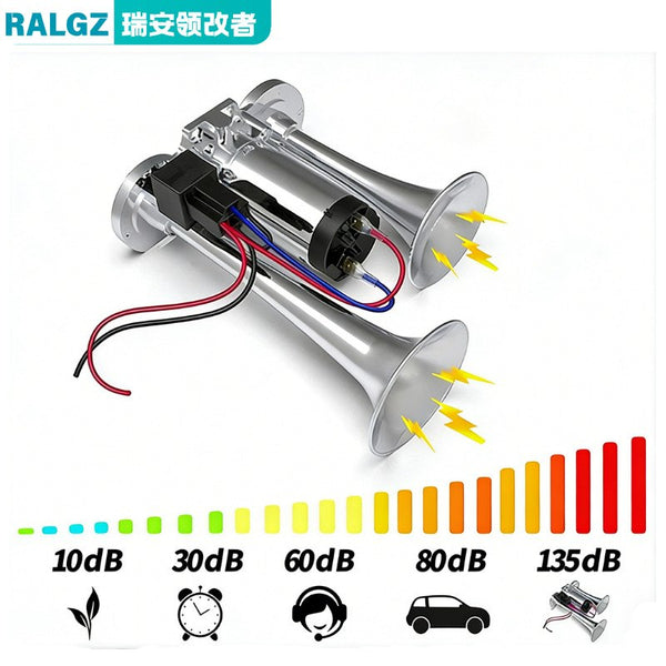แตรลมทรงดอกคู่ 12V