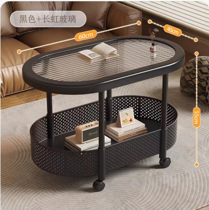 โต๊ะข้างโซฟามีล้อเลื่อน
